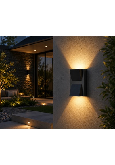 1 Adet Cata Ct 7065 Rodos Dış Mekan Led Aplik 3200k Gün Işığı Çok Renkli