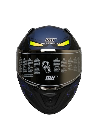 M-801 Snake Full Face Fiber Motosiklet Kaskı Güneş Vizörlü M-801 Snake