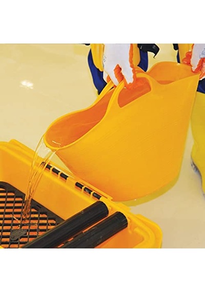 Dekor 577 Elastik Kova Tamir Tadilat Temizlik Kovası 15 Litre Çok Renkli