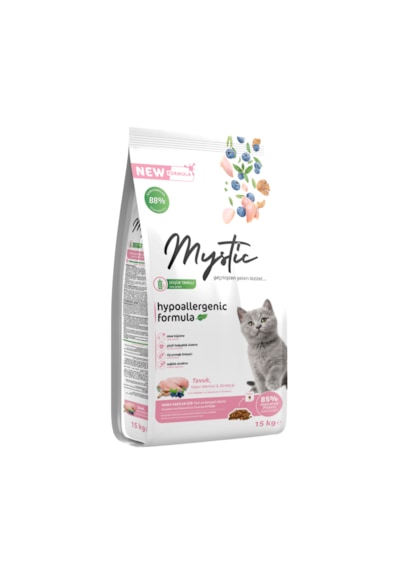 Mystic Az Tahıllı Tavuklu Yavru Kedi Maması 15 KG