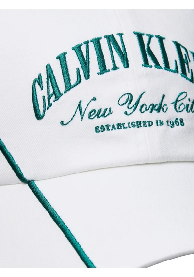 Calvin Klein Apparel Graphıc Sıgn, Yaf, Os Beyaz Kadın Şapka