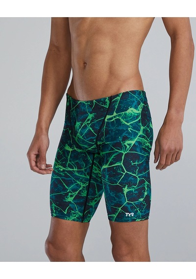 Tyr Durafast Elite Erkek Jammer Mayo - Synapse Mavi - Yeşil