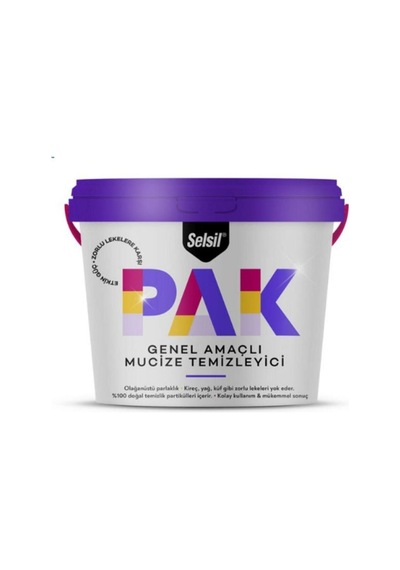 Selsil Pak Genel Amaçlı Mucize Temizleyici 500 Gr 4 Adet