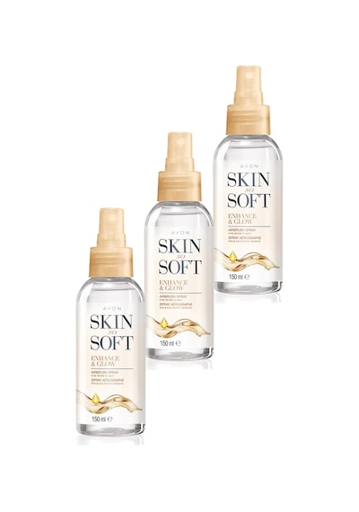 Avon Skin So Soft Enhance & Glow Nemlendirici Sprey Vücut Yağı 3 x 150 ML