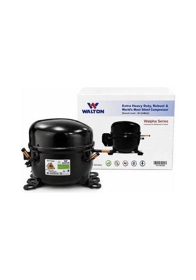 Buzdolabı Motor Walton Hvy75aa 1/4-hp 170 Kcal R600a Kompresör Siyah