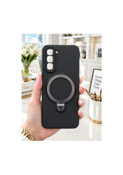 İnfinix Hot 70 4g İle Uyumlu 360 Derece Dönebilen Kalın Metal Magsafe Halka Stantlı İçi Kadife Korumalı Ultra Lüx Premium Silikon Kılıf Siyah İnfinix Hot 70 4g İle Uyumlu 360 Derece Dönebilen Kalın Metal Magsafe Halka Stantlı İçi Kadife Korumalı Ultra Lüx Premium Silikon Kılıf Siyah
