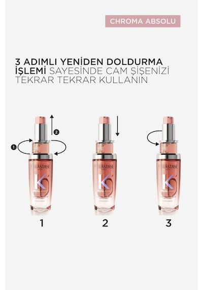 Kerastase Absolu L'huile Chroma Eclat Boyalı Saçlar için Bakım Yağı 75 ML