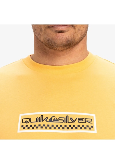 Quiksilver Ev Sun Dagger Erkek Sarı Yuvarlak Yaka Tişört Sarı