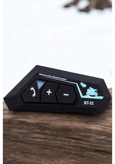 İnterkom Intercom Kask Kulaklık Bt22 Bluetooth Motosiklet Kulaklık 5.0 Bluetooth 77010320