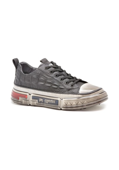 Beverly Hills Polo Club Marcomen 18219 İthal Fashion Erkek Deri Sneakers Ayakabı Siyah
