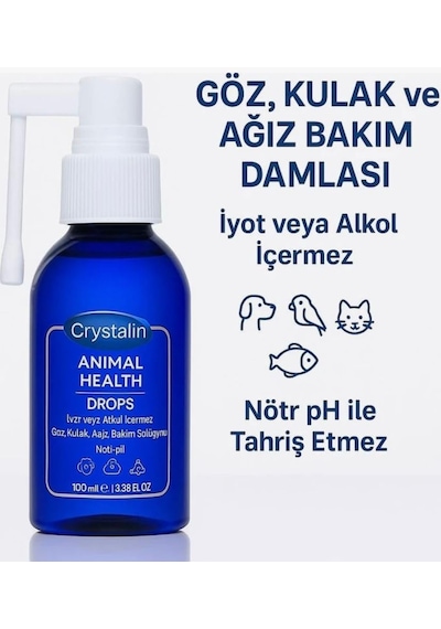Animal Health Drops - Antiseptik & Dezenfektan 100 Ml
