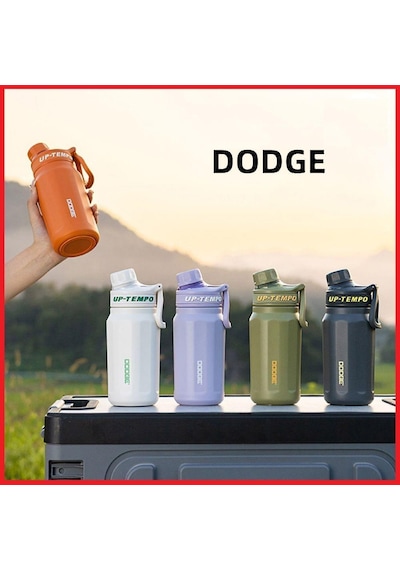 Dodge Up Tempo Çelik Termos Matara 520ml Turuncu Turuncu