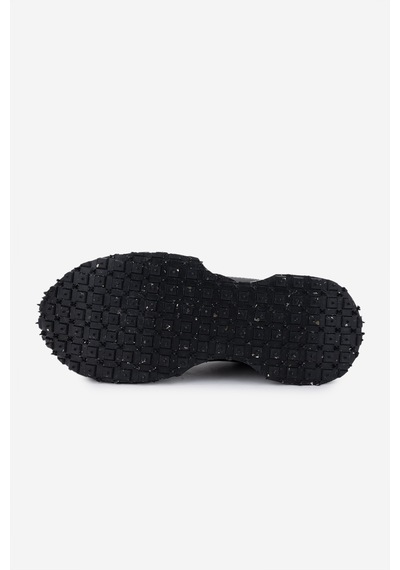 Valmenti Erkek Hakiki Deri Siyah Sneakers & Spor Ayakkabı 325 2891-440 Erk Ayk Y25 Syh/syh Suet Siyah