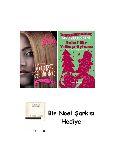 Vampir Günlükleri - Vol. 2 Öfke Ve Karanlık Buluşma + Tuhaf Bir Yılbaşı Öyküsü + Bir Noel Şarkısı