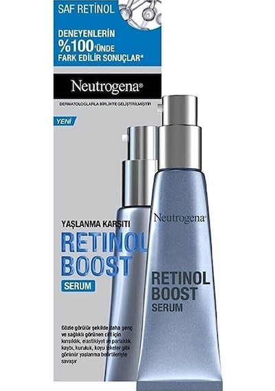 Tüm Cilt Tipleri Için Retinol Boost Yaşlanma Karşıtı Cilt Serumu 30 Ml