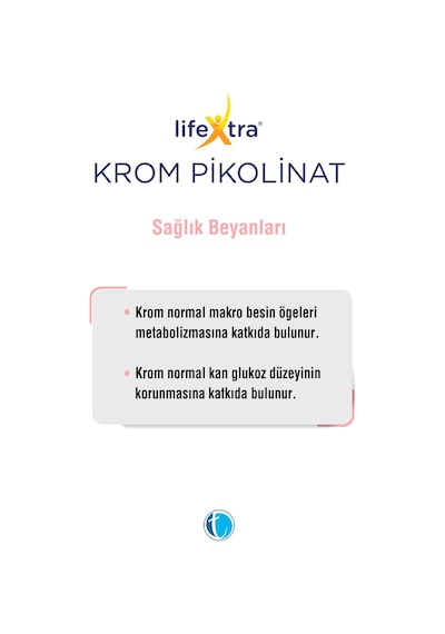 Lifextra Krom Pikolinat 90 Kapsül