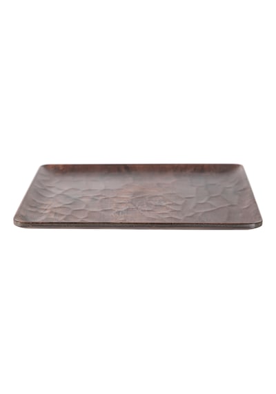 Mudo Home Wood Touch Kare Sunum 26cm Kahverengi