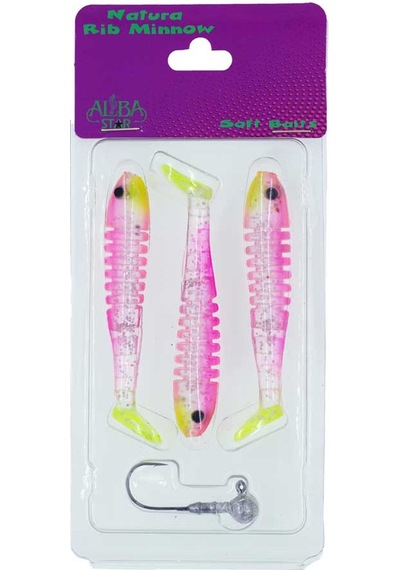 Albastar Natura Rib Minnow Yapay Balığı 04 90mm