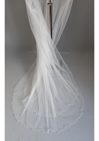 Suzanna Moda Hayal Tül Duvak 2.20cm Boyu Uzun Çift Kat 1.50cm Eni