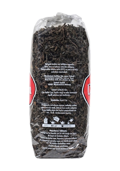 Tanay Ceylon İthal Yaprak Seylan Çayı 750 G