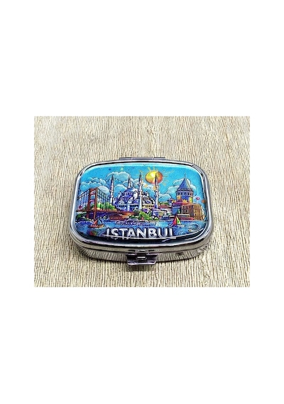 İstanbul Temalı İlaç Kutusu Alk4367 İtkh002kalk4367 Çok renkli