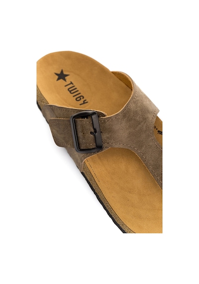 Twigy Daniel Erkek Parmak Arası Terlik Vizon 41/45 BB0702 Vizon