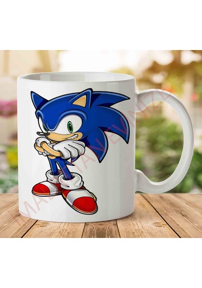 Sonic-the-hedgehog-png-11 İki Tarafı Baskılı Kupa Bardak.jpg