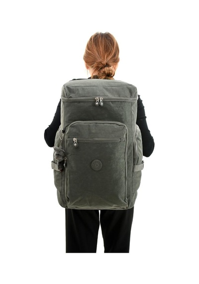 Unisex Dağcı Çantası Kamp Çantası Seyahat Çantası Hafif Klinkır Kumaş Outdoor Çanta 50 30 Cm Gri
