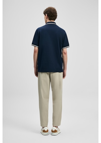 Lufian Grom Erkek Polo Yaka T-shirt 111040232 Lacivert
