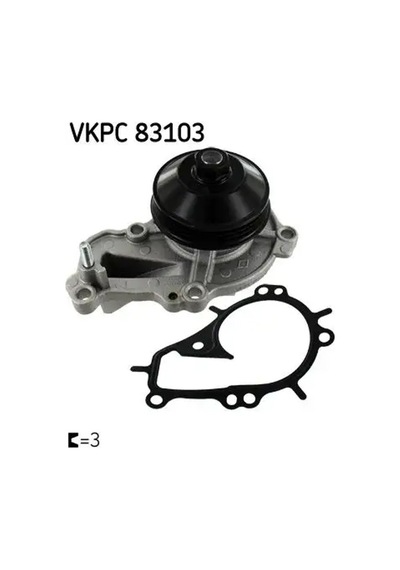 Opel Crossland Devirdaim 1.2 2017-2020 B12xhl D12xhl F12xhl Skf Vkpc83103