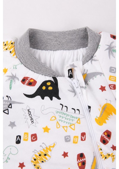 Babyhola 2.5 Tog Yorgan Gerektirmeyen Kalın Elyaf Dolgulu Çocuk Uyku Tulumu Pamuk Astarlı Unisex 6020 Siyah