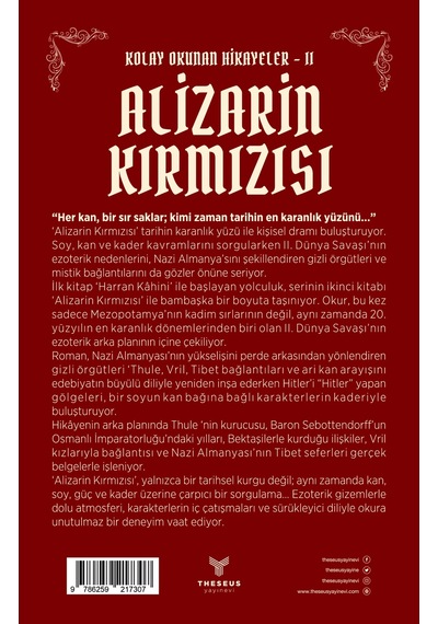 Alizarin Kırmızısı - Gülen Gücüyener Dizdar - Theseus Yayınevi