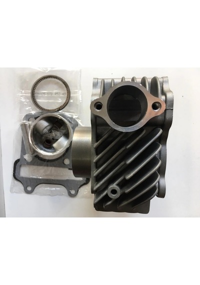 Honda Fizzy 125 Motosiklet Silindir Seti Oem Kalite Metalik Gri