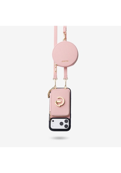Custype Apple iPhone Uyumlu 17 Pro Max 4 Parça Magsafe Askılı Telefon Kılıfı Seti Çıkarılabilir Manyetik Cüzdan