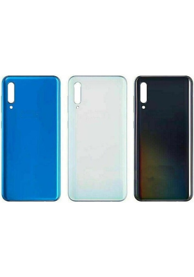 Samsung Galaxy A50 A505f İle Uyumlu Arka Pil Kapak İthal Mavi
