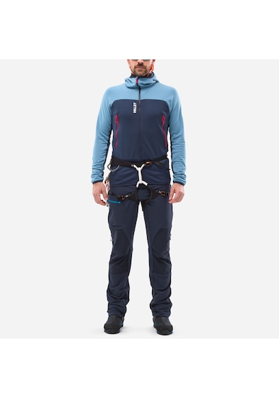Millet Fusıon Grıd Jkt Erkek Kapşonlu Polar Ceket Tam Fermuar Mıv9024 N9302 Çok Renkli