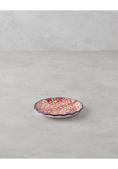 English Home Botanic Stoneware Pasta Tabağı 16 Cm Renkli Çok Renkli