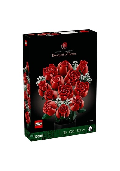 10328 Lego İcons Gül Buketi 822 Parça +18 Yaş