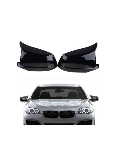 BMW F10 2011-2014 PARLAK SİYAH BATMAN AYNA KAPAGI