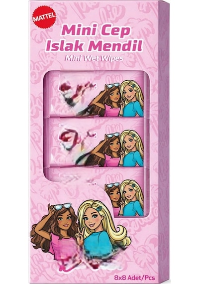 Islak Mini Cep Mendili 8'li Islak Mendil