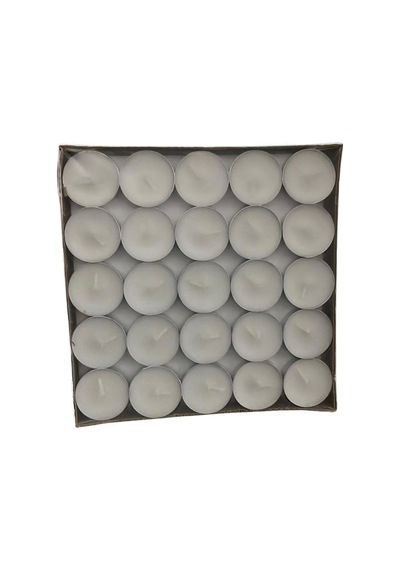 Yuvarlak Tea Light Mum Çok Renkli
