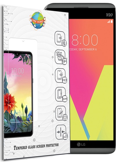 LG V20 ile Uyumlu Kırılmaz Temperli Ekran Koruyucu