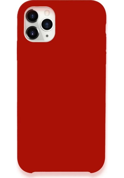 Newface Apple İphone 11 Pro Kılıf Lansman Legant Silikon - Kırmızı