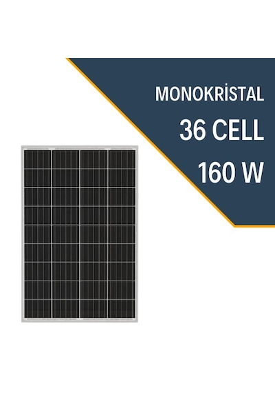 Lexron 160w Monokristal Güneş Paneli