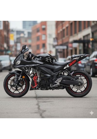 Yzf-r25 Venom Motosiklet Kaplama Sticker