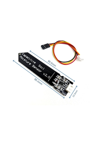 Kapasitif Toprak Nem Ölçme Sensör Modülü V2.0 Otomatik Bahçe Sera Bitki Tohum Çiçek Sulama