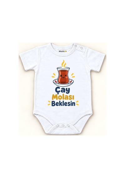 Babylimon Çay Molası Beklesin Beyaz Kısa Kollu Çıtçıtlı Bebek Zıbını Beyaz - Çay Molası Beklesin - 928161966 Beyaz - Çay Molası Beklesin Babylimon Çay Molası Beklesin Beyaz Kısa Kollu Çıtçıtlı Bebek Zıbını Beyaz - Çay Molası Beklesin - 928161966 Beyaz - Çay Molası Beklesin