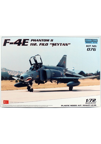 Hobbytime 076 1/72 Ölçek, F-4e Phantom Iı, 112.filo Şeytan, Plastik Model Kiti-57618