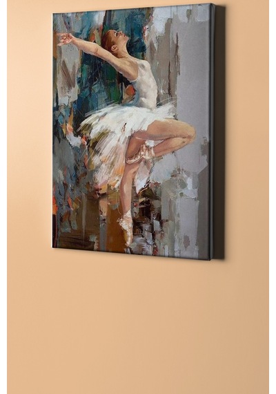 Webstyle Sayılarla Boyama Seti Kasnaklı Tutkulu Balerin 60 X 75 Cm