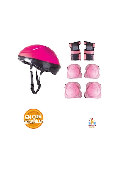 Pembe Renk Kask Seti: Koruyucu Ekipmanlarla Spor Yaparken Güvende Kalın Pembe